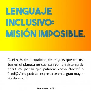 Lenguaje inclusivo 2º Parte
