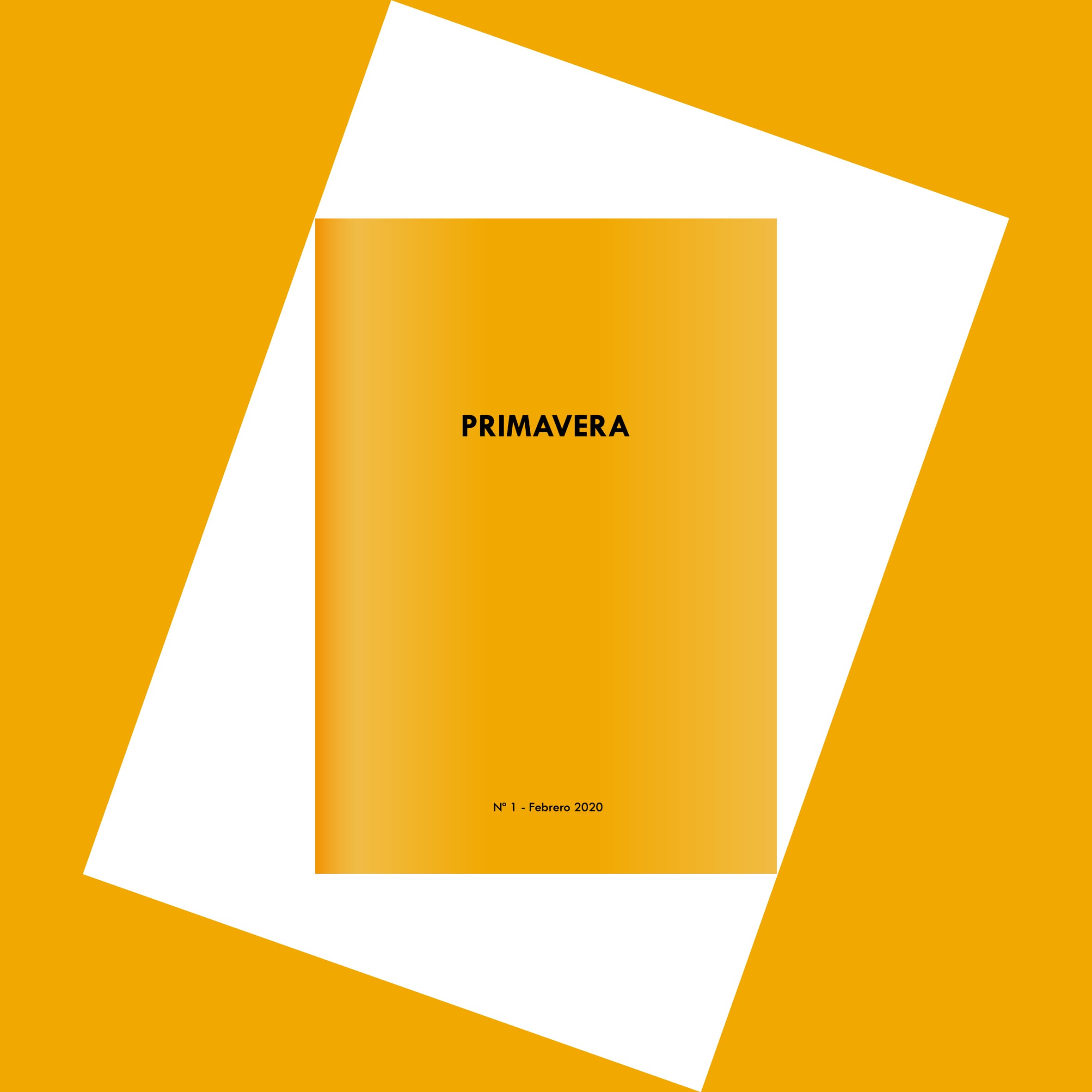 Portada Primavera Fanzine Nº1 - Febrero 2020