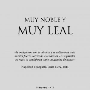 Muy noble y leal 1º Fragmento
