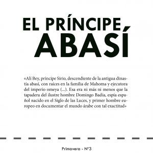 El Príncipe Abasí 1º Fragmento