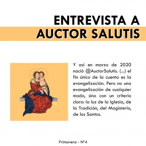 Entrevista a Auctor Salutis 3º Fragmento