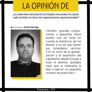 La opinión de Jordi Garriga