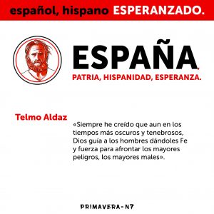España, Patria, Hispanidad, Esperanza