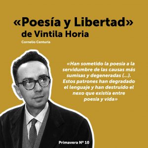 «Poesía y Libertad» de Vintila Horia
