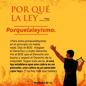 Por que la Ley